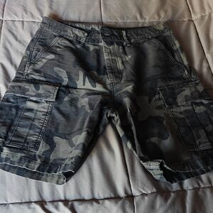 Levi's Gray Camp Cargo Shorts